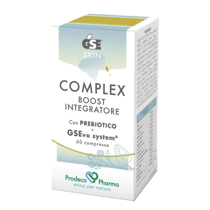 Gse Skin Complex Boost Integratore Pelle Antiossidante 60 Compresse