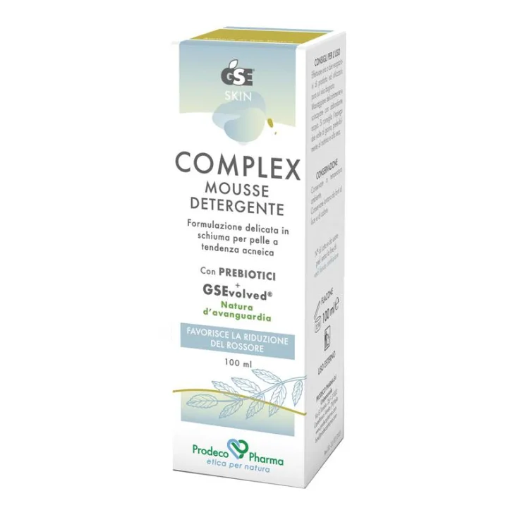 Prodeco Gse Skin Complex Mousse Detergente Pelle con Acne 100 ml