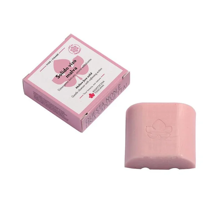Biofficina Toscana Detergente Solido Viso Malva 50 g