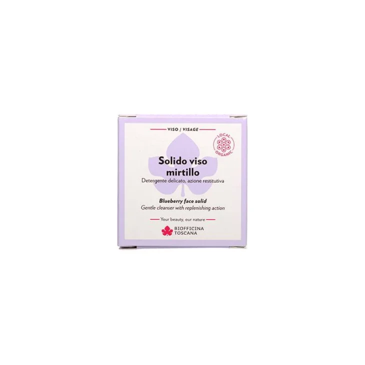 Biofficina Toscana Detergente Solido Viso Mirtillo 50 g