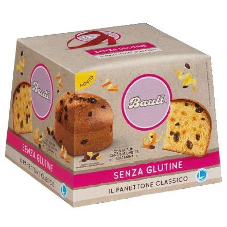 Bauli Il Panettone Classico Senza Glutine e Lattosio 400 g