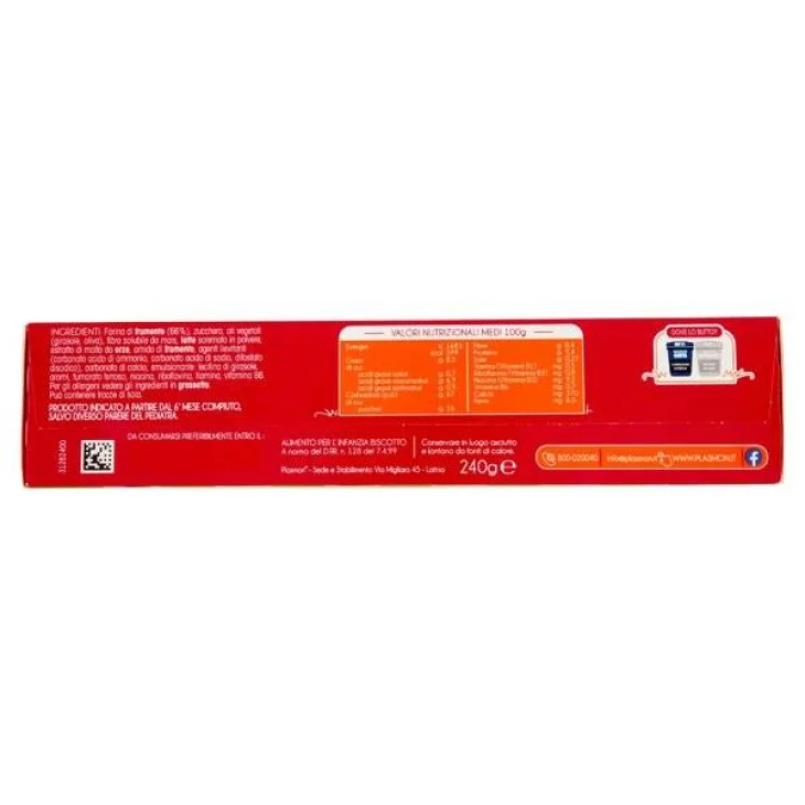 Plasmon Biscotto -30% Zuccheri Dai 6 Mesi 240 g