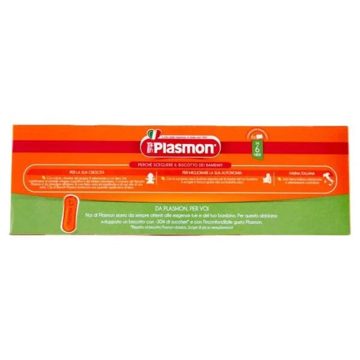 Plasmon Biscotto -30% Zuccheri Dai 6 Mesi 240 g