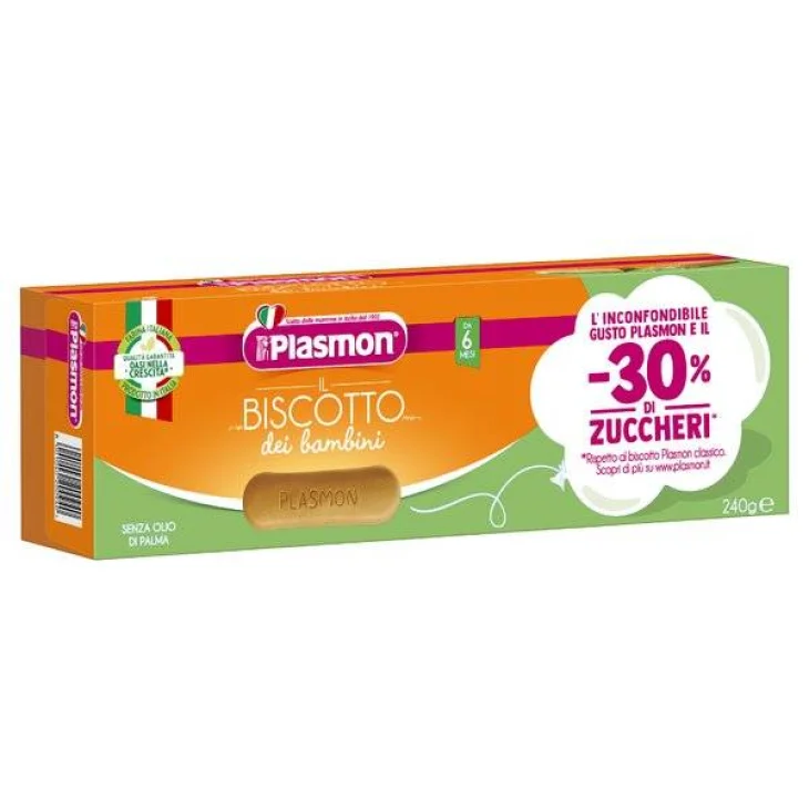 Plasmon Biscotto -30% Zuccheri Dai 6 Mesi 240 g
