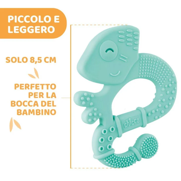 Chicco Massaggiagengive Soft Iguana con Setole Morbide Pink 2M+