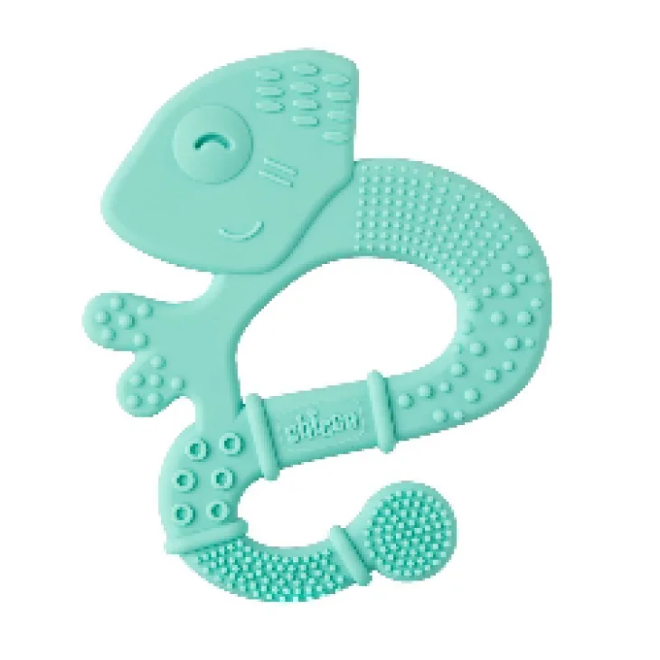 Chicco Massaggiagengive Soft Iguana con Setole Morbide Boy 2M+