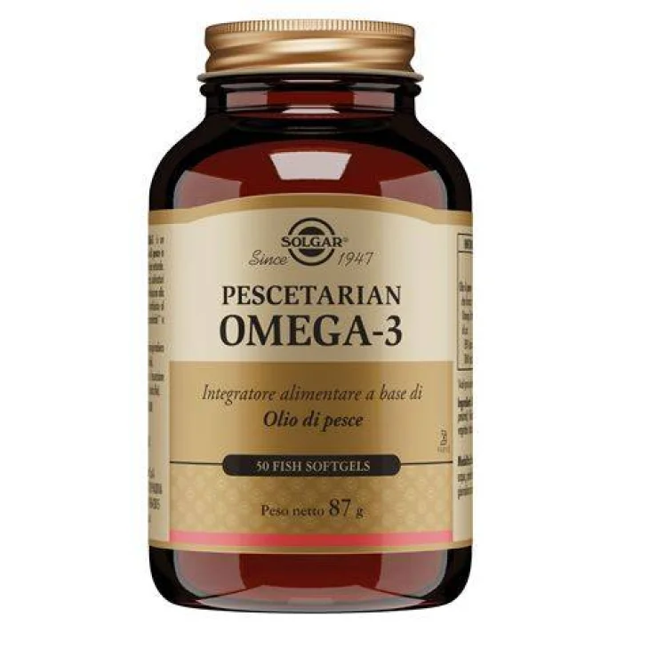 Solgar Pescetarian Omega 3 A Base di Olio di Pesce 50 Perle Soft