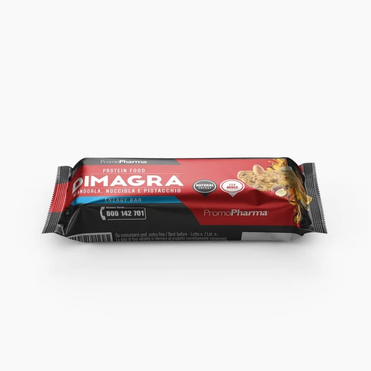 Dimagra Energy Bar Mandorla Nocciola Pistacchio 35 G