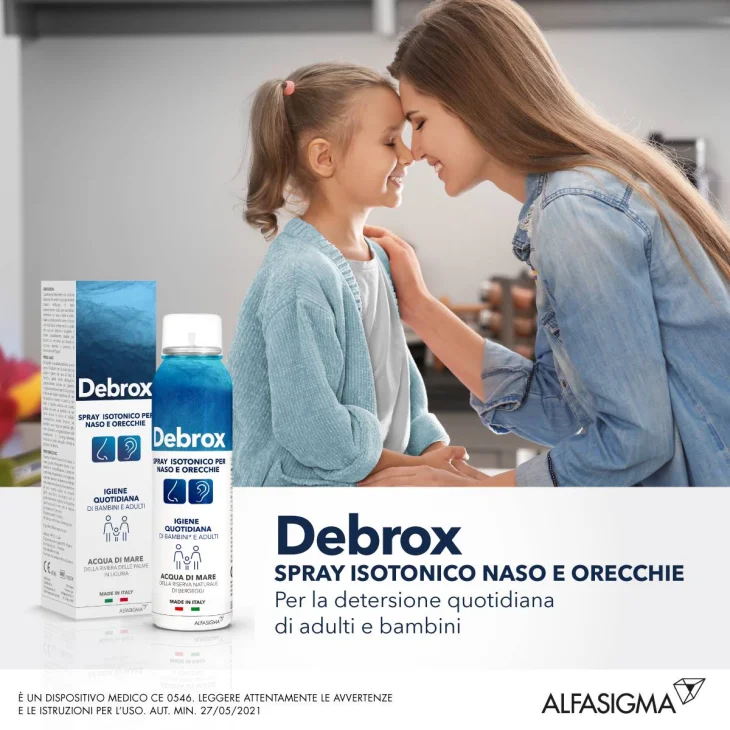 Debrox Spray Isotonico Per Naso e Orecchie 125 ml