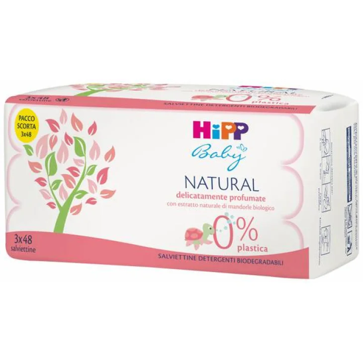 Hipp Salviettine Natural Con Profumo 3 X 48 Pezzi