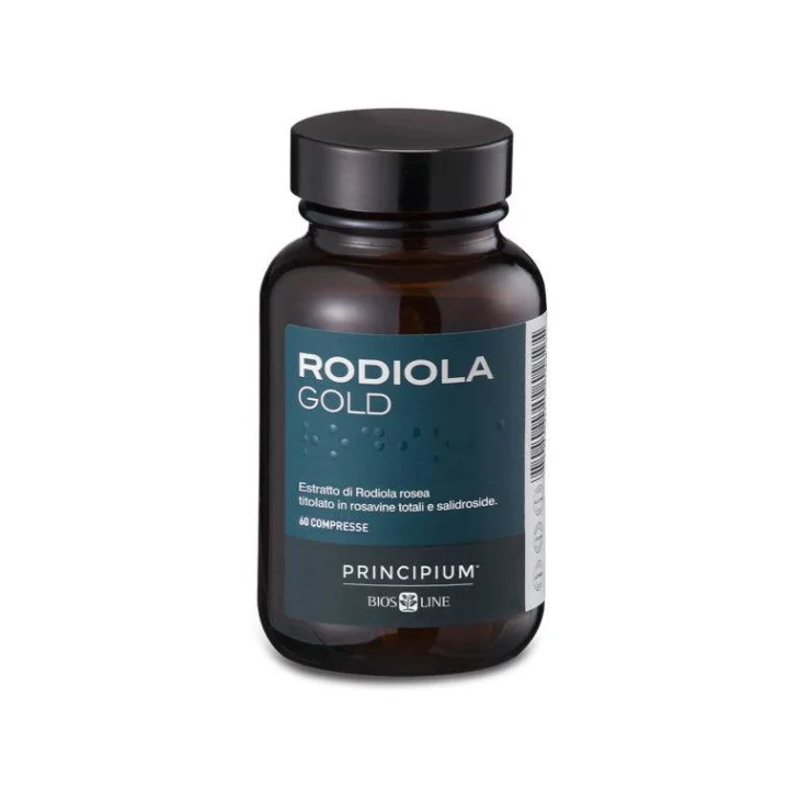 Bios Line Principium Rodiola Gold Integratore contro la Stanchezza 60 compresse