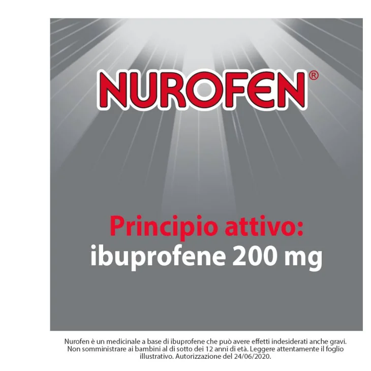 Nurofen 200 mg Contro Infiammazione 24 Compresse