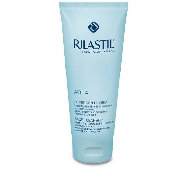 Rilastil Aqua Detergente fluido per il viso 200 ml