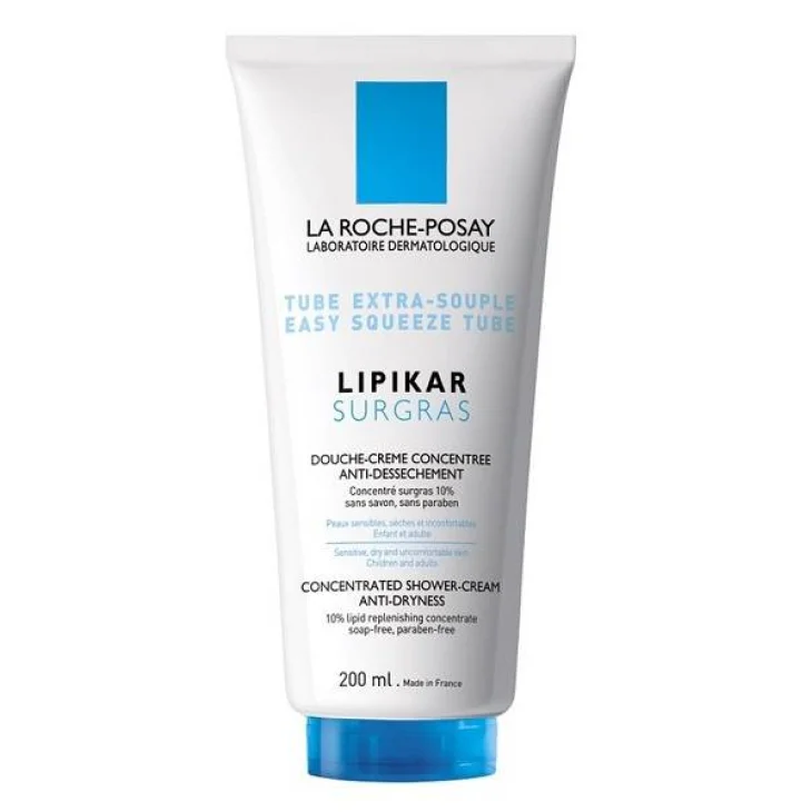 La Roche Posay Lipikar Surgras Detergente corpo per adulti e bambini 200 ml