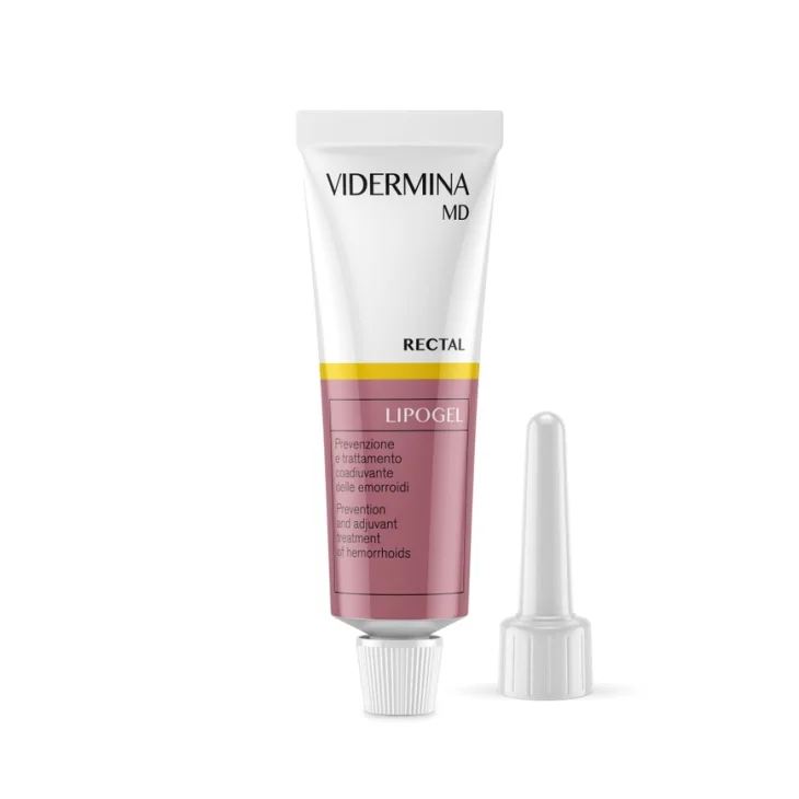 Vidermina Rectal MD Lipogel per trattamento emorroidi 30 ml