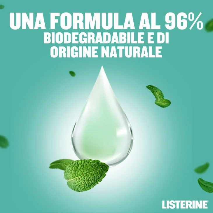 Listerine Naturals Collutorio Protezione Smalto Gusto Delicato 500 ml