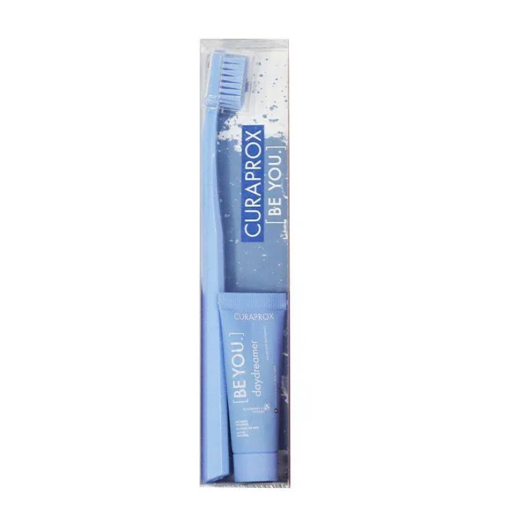Curaprox Be You Light Pack Daydreamer Blue Dentifricio 10 Ml+ Spazzolino