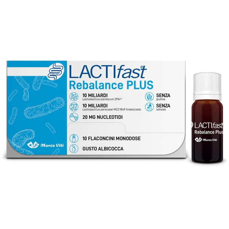 Marco Viti Lactifast Rebalance Plus Fermenti Lattici 10 flaconcini