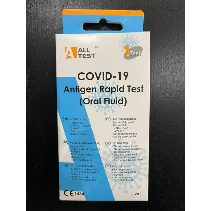 AllTest Test Antigenico Rapido Salivare Autodiagnostico Covid-19
