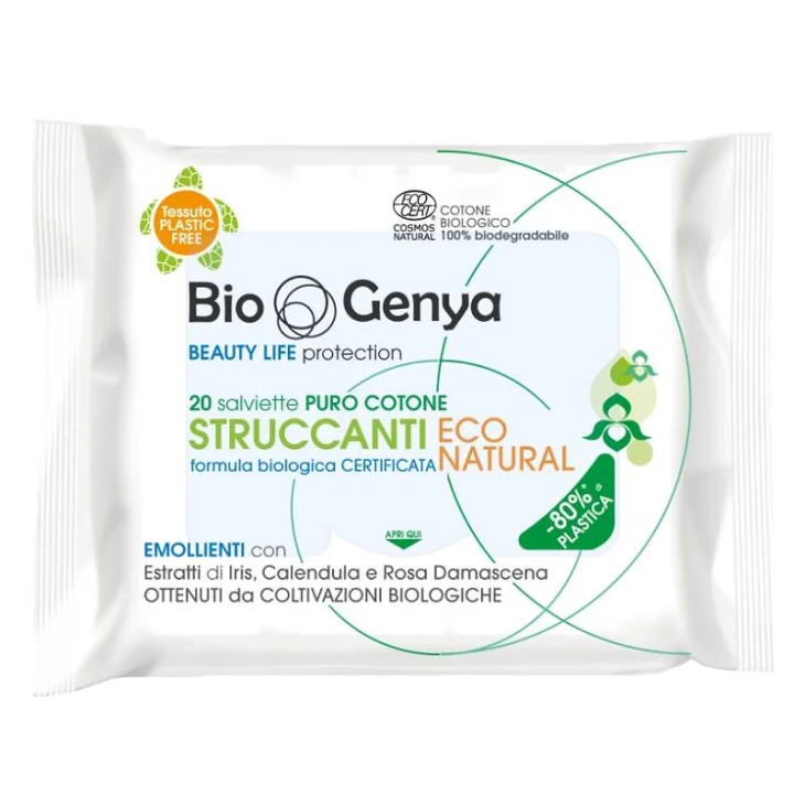 Biogenya Salviette Struccanti Eco Natural 20pz