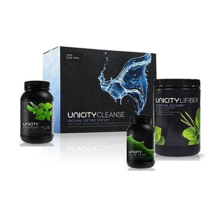 Unicity Cleanse Kit Pulizia Intestino Polvere + Capsule