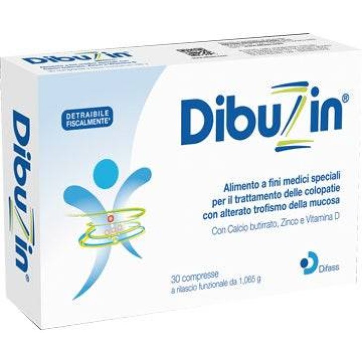 Difass Dibuzin Integratore per il Trattamento delle Colopatie 30 compresse