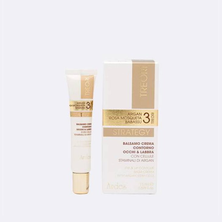 Ardes Strategy Balsamo Crema Contorno Occhi e Labbra 15 ml