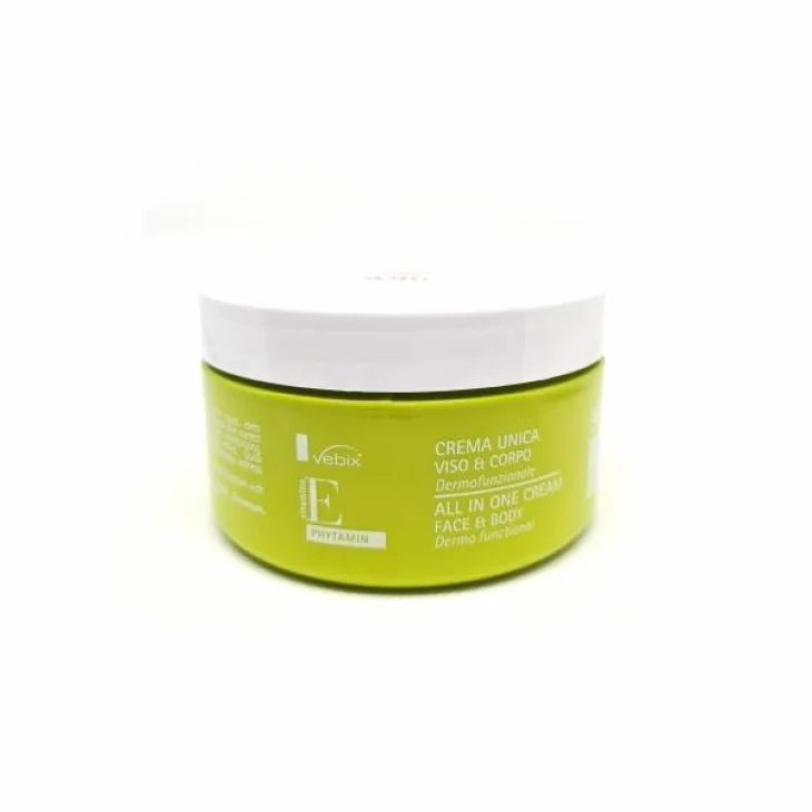 Vebix Phytamin E Crema Unica Dermofunzionale Viso e Corpo 300 ml