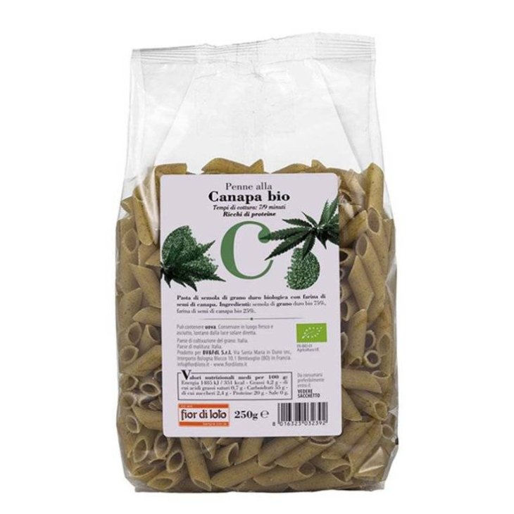Fior di Loto Penne alla Canapa 250 g