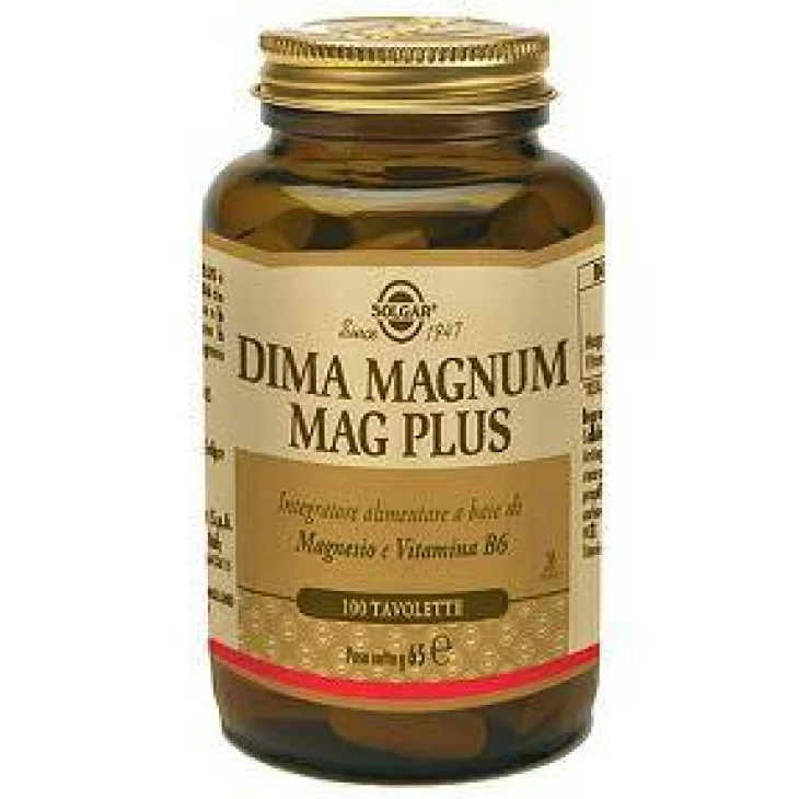 Solgar Dima Magnum Mag Plus 100 Tavolette