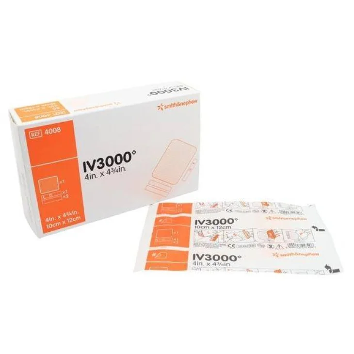 Smith & Nephew IV3000 mod 4008 10X12cm Protezione Catetere Vascolare 1 pezzo