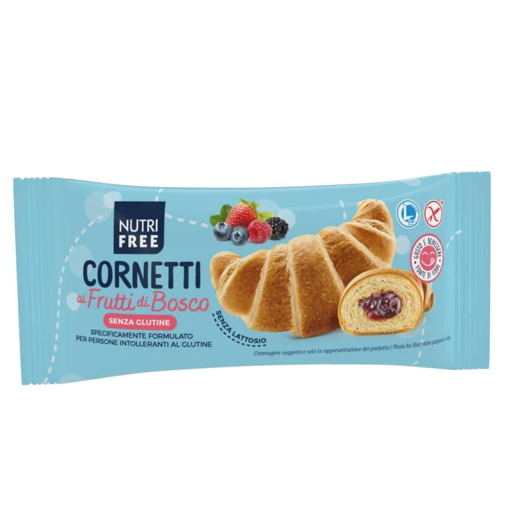NUTRIFREE CORNETTI FRUTTI DI BOSCO 60 G