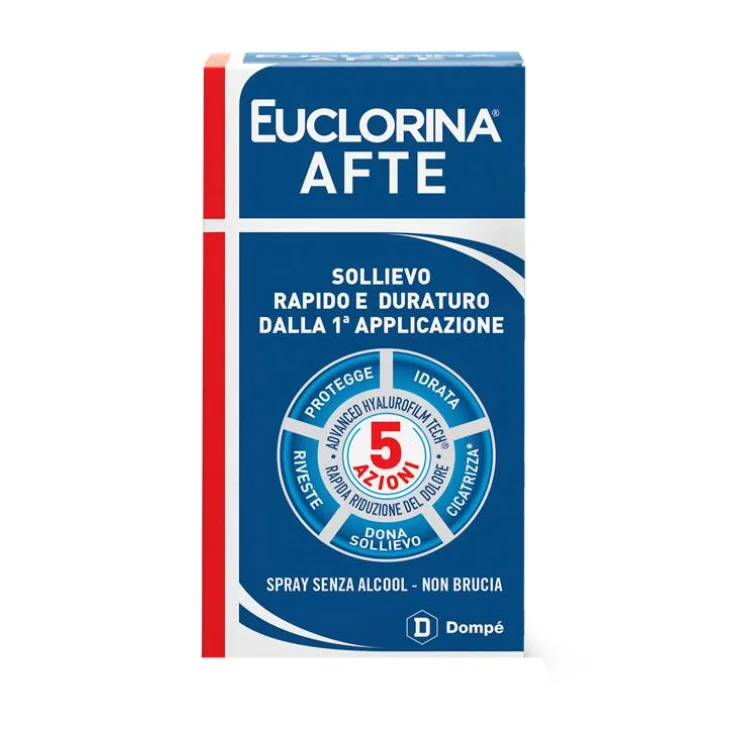 Dompé Euclorina Afte Spray 15 ml