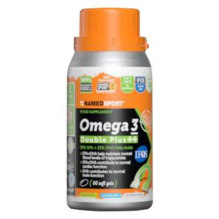 Named Sport Omega 3 Double Plus  ++ Integratore energizzante 60 capsule