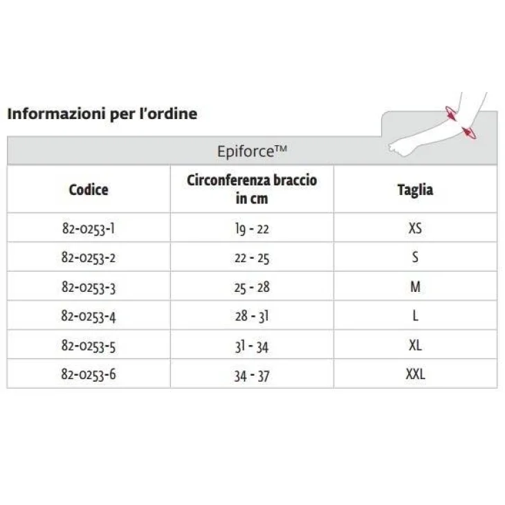 Donjoy Epiforce Gomitiera Elastica Taglia M