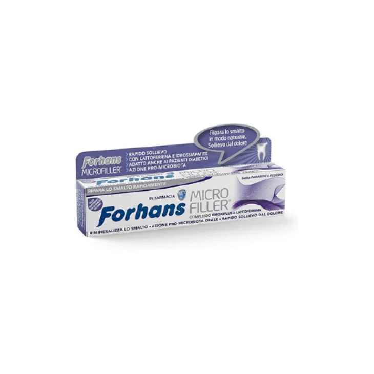 Forhans Microfiller Dentifricio per lo Smalto 75 ml