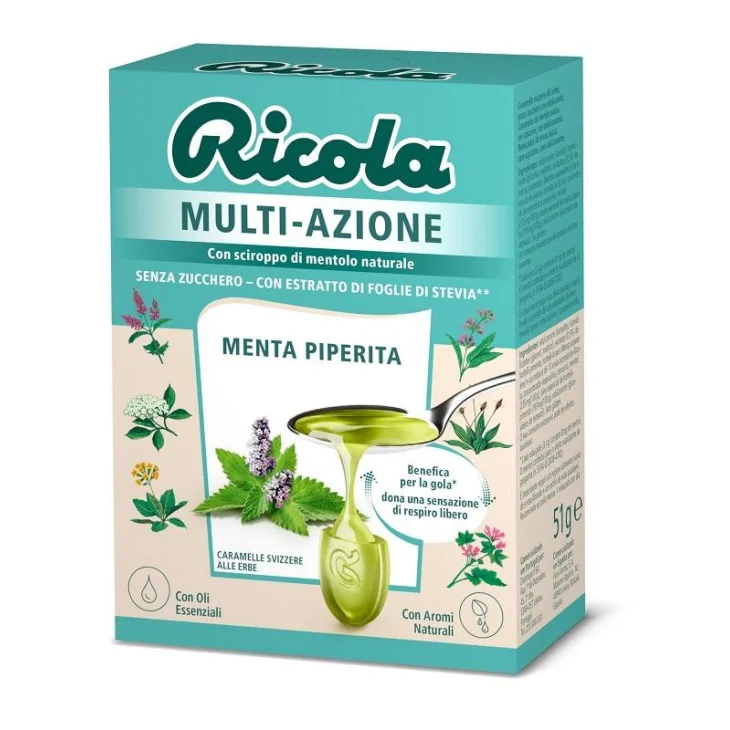 RICOLA MULTI AZIONE MENTA PIPERITA 51 G
