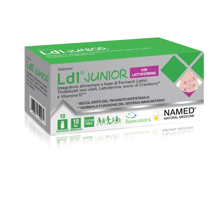 Named Disbioline Ld1 Junior Intestino e Sistema Immunitario 10 flaconcini