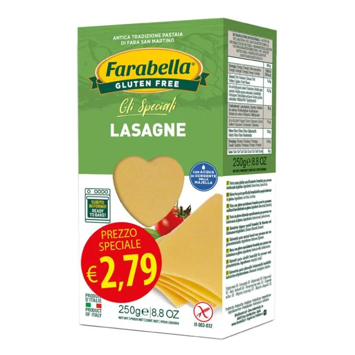 FARABELLA LASAGNA PROMO 250 G X 6 PEZZI