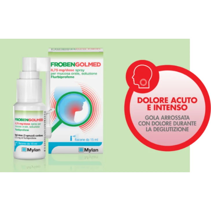 FrobenGolMed Spray Mal di Gola 15 ml