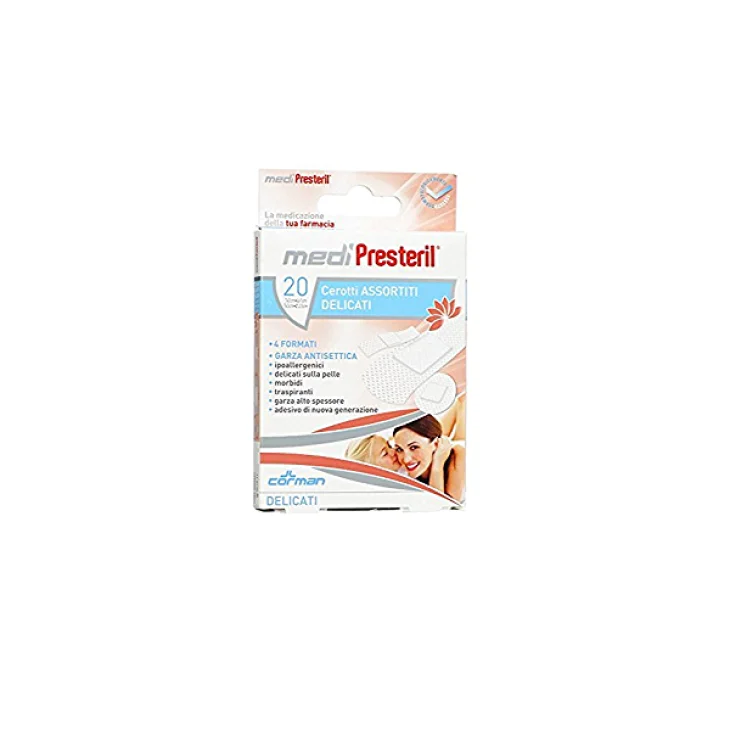 Medipresteril Cerotti assortiti delicati 20 pezzi
