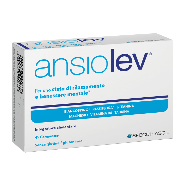 Specchiasol Ansiolev Integratore contro lo Stress 45 compresse