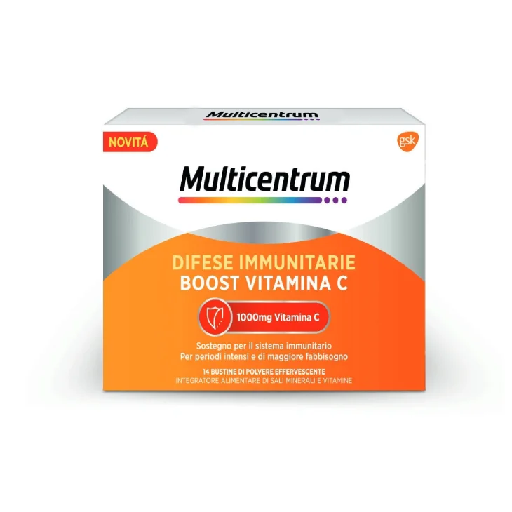 Multicentrum Difese Immunitarie BOOST VITAMINA C 14 bustine