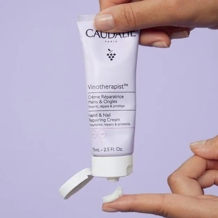 Caudalie Vinotherapist Crema Riparatrice Mani & Unghie 75 ml