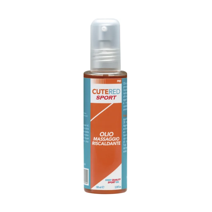 Cutered Sport Olio Massaggio Riscaldante 100 ml