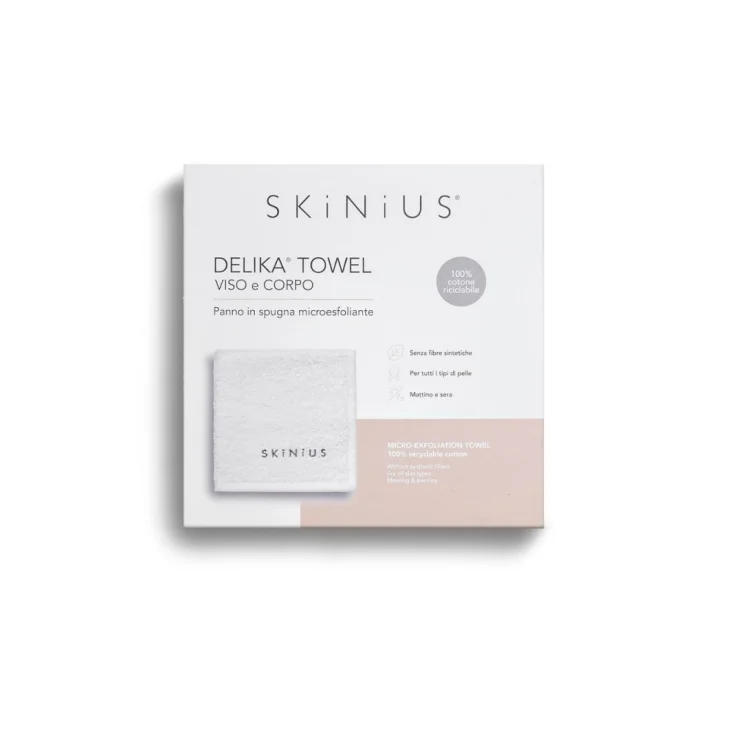 Skinius Delika Towel Spugna in 100% Cotone Riciclabile 1 pezzo