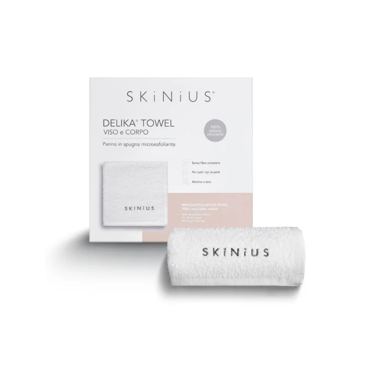 Skinius Delika Towel Spugna in 100% Cotone Riciclabile 1 pezzo