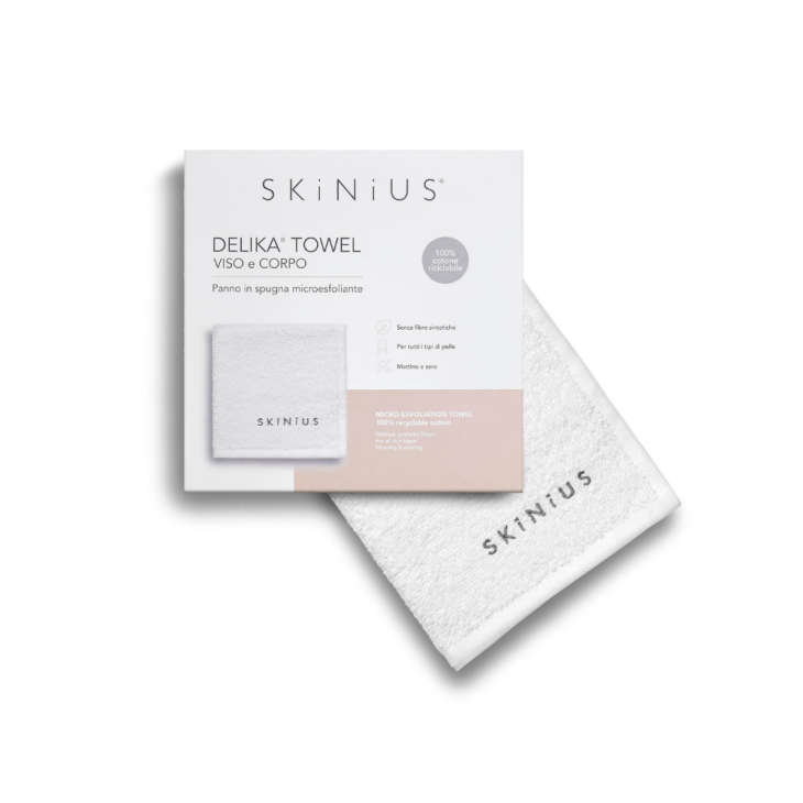 Skinius Delika Towel Spugna in 100% Cotone Riciclabile 1 pezzo