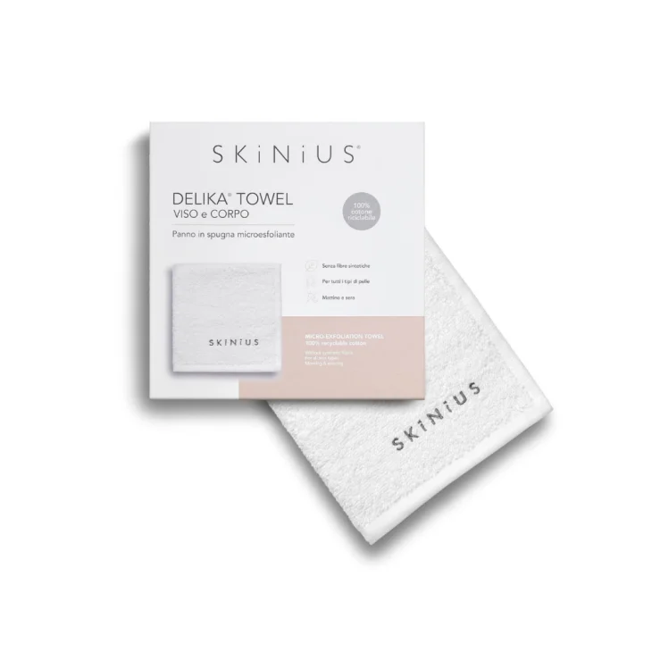 Skinius Delika Towel Spugna in 100% Cotone Riciclabile 1 pezzo