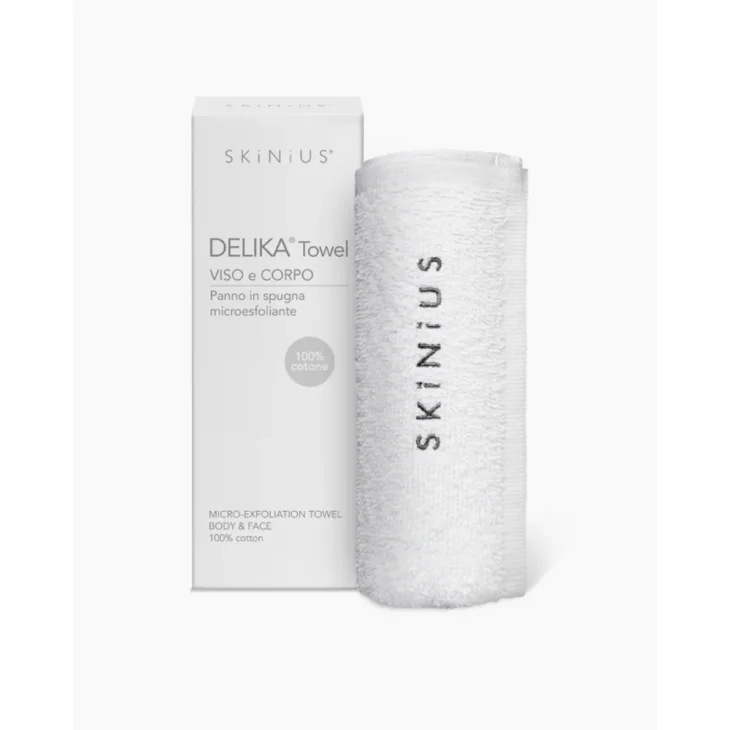 Skinius Delika Towel Spugna in 100% Cotone Riciclabile 1 pezzo